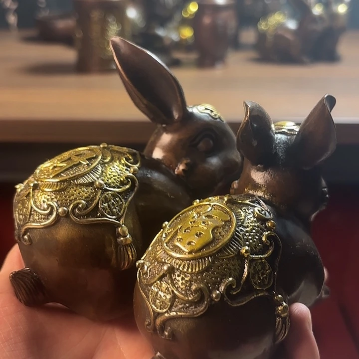 铜器摆件收收藏藏