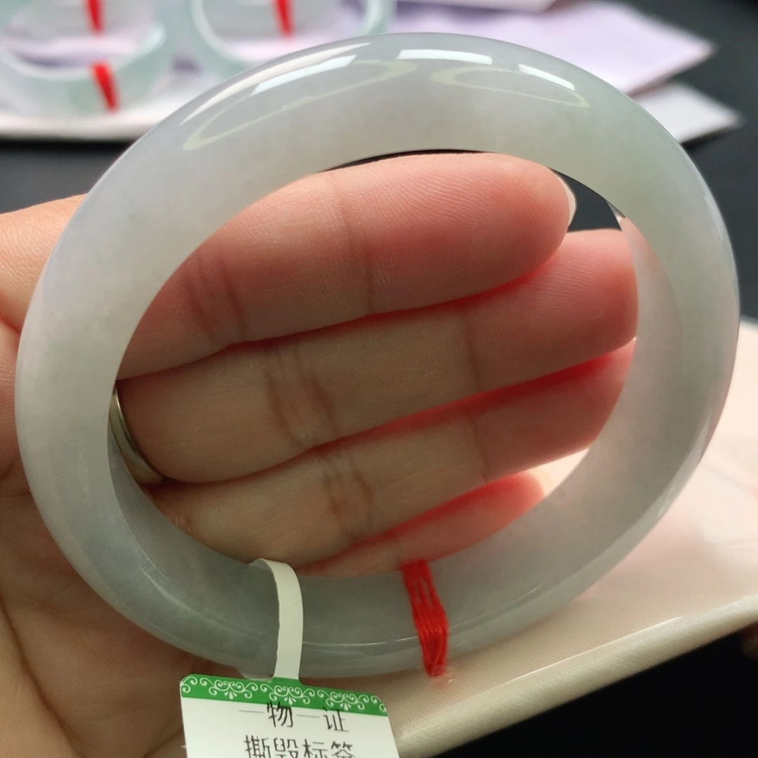 翡翠手镯未镶嵌缅甸58.59