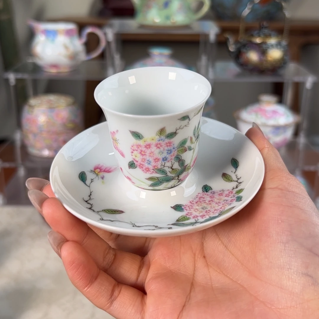 纯手工手绘 高端茶器