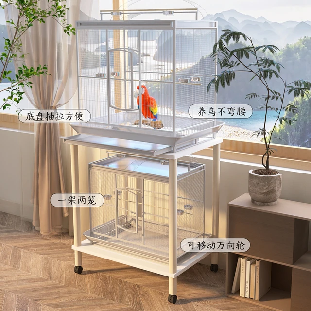 洋架架可架鸟笼移动架子专用凤达玄放置物鹦鹉置笼用品站笼子鸟架