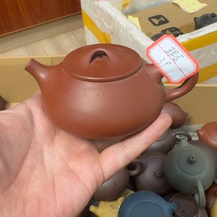 紫砂茶壶宜兴紫砂微瑕39