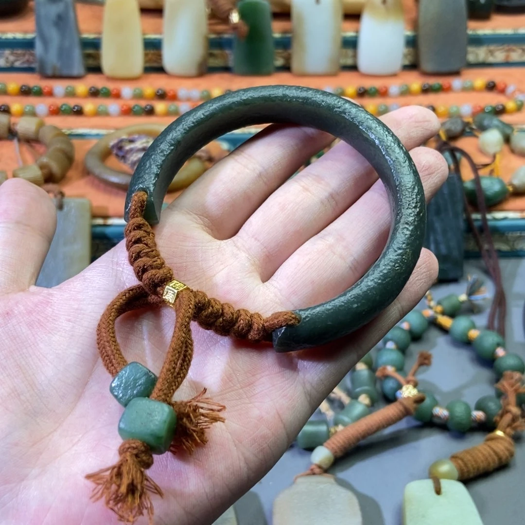 和田玉颈饰未镶嵌茜*