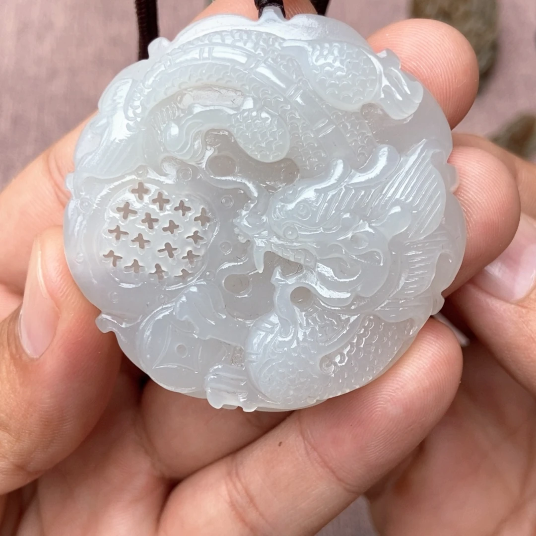 颈饰未镶嵌和田玉