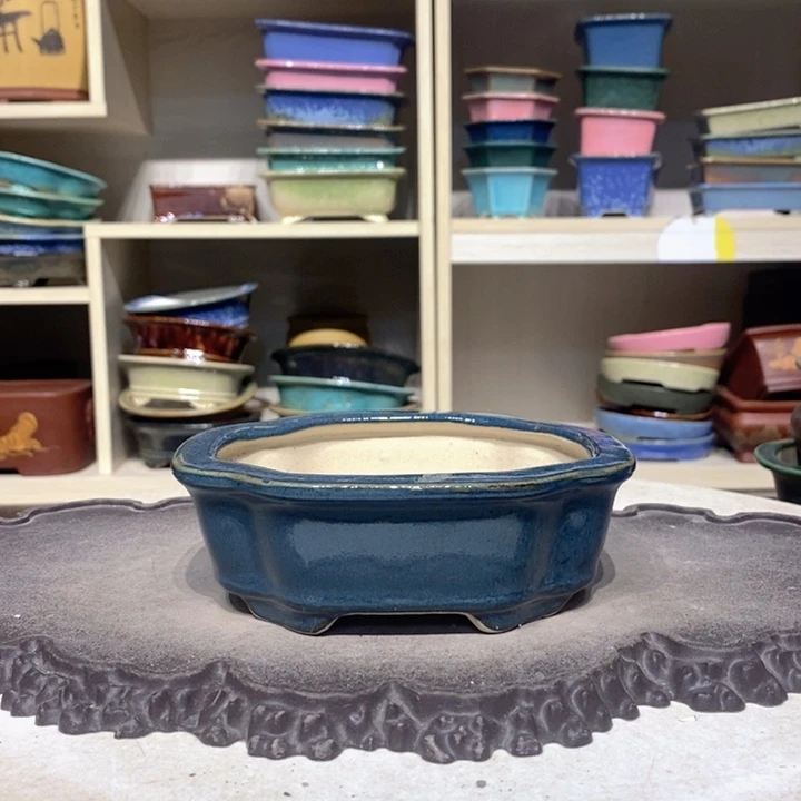 紫砂花盆瑕疵5-15-13。。。