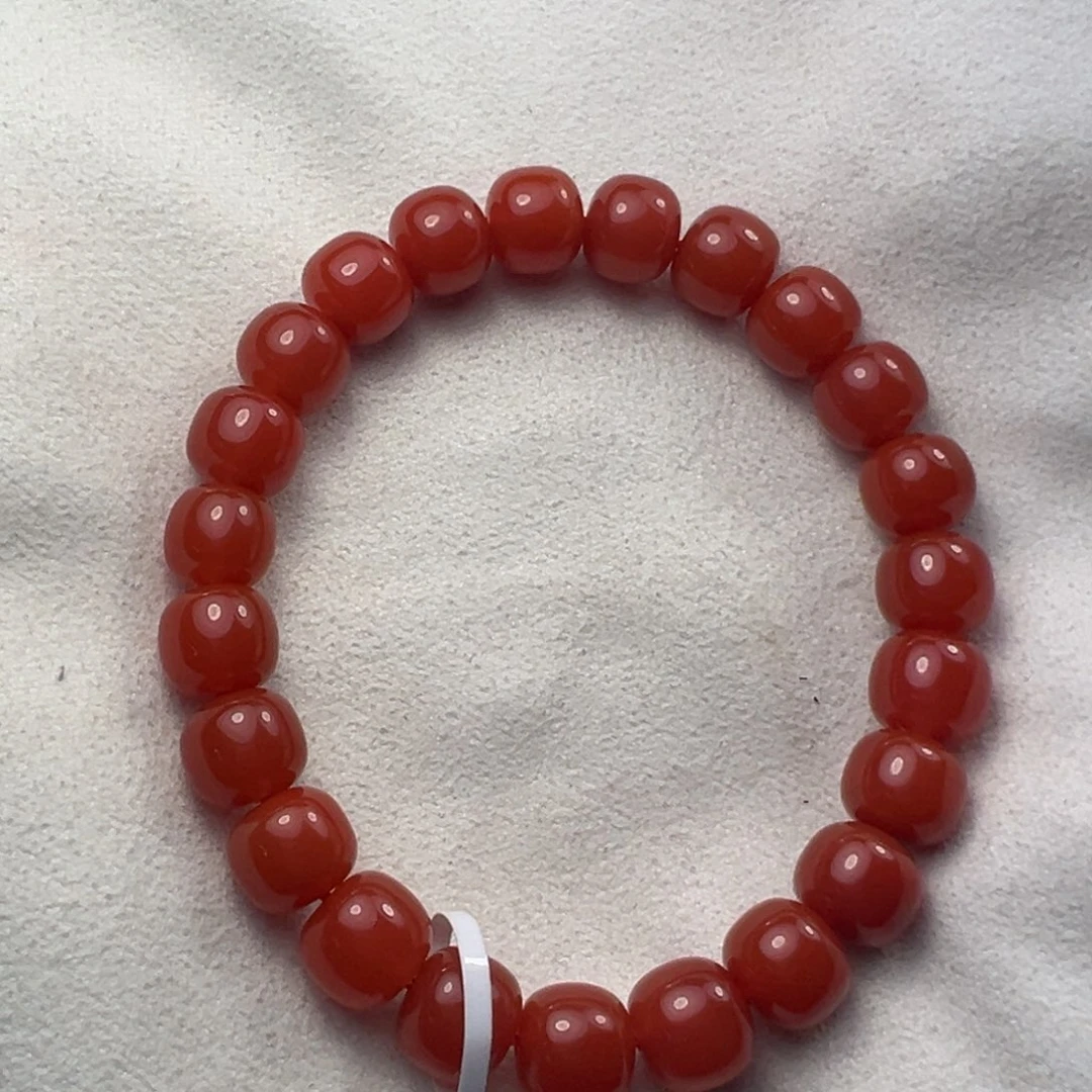 太***郎南红玛瑙未镶嵌手串