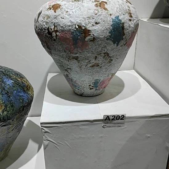 瓷片景德镇陶瓷手工花瓶