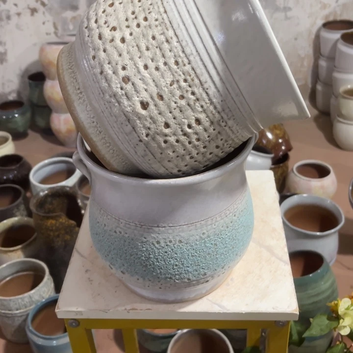 花盆紫砂口径21高度21两只正品
