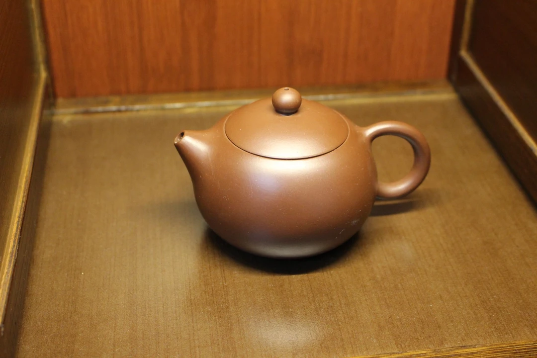 小品紫朱泥西施紫砂壶纯手工