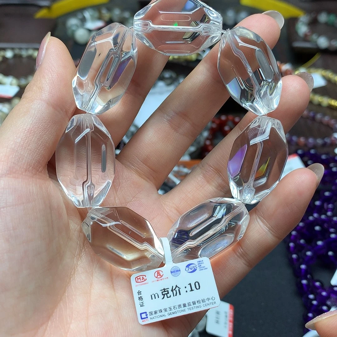 水晶手链未镶嵌手链