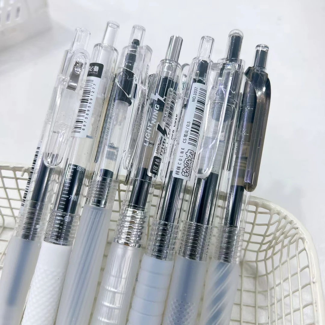 【黑墨-7支】XA12透杆软握,禾硕柯林软实力巨能写..掉封蜡不售后