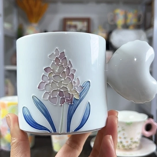 手绘高温釉下彩陶瓷