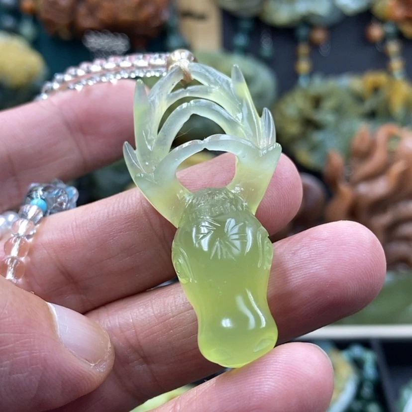 【闪购商品】未镶嵌岫玉吊坠