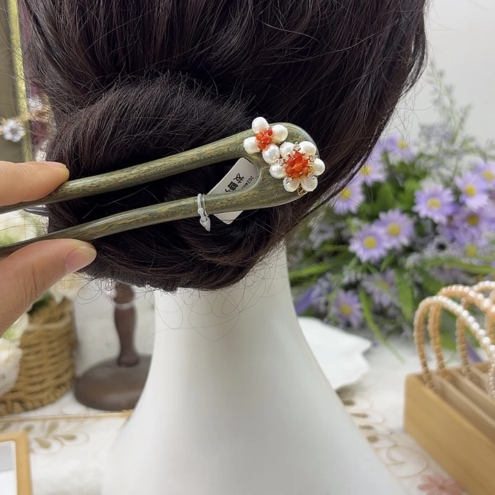 未镶嵌淡水珍珠发饰