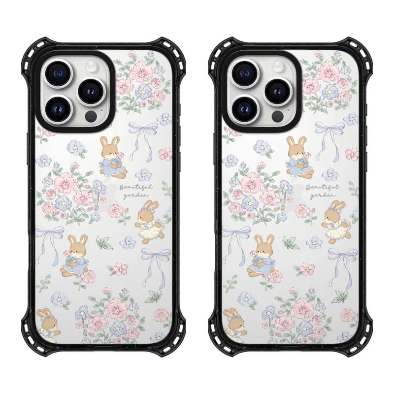 【四角超强防摔】亚克力四角iphone16promax手机壳适用苹果15防摔套