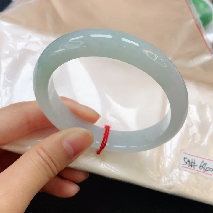 翡翠手镯未镶嵌贵妃翡翠手镯59