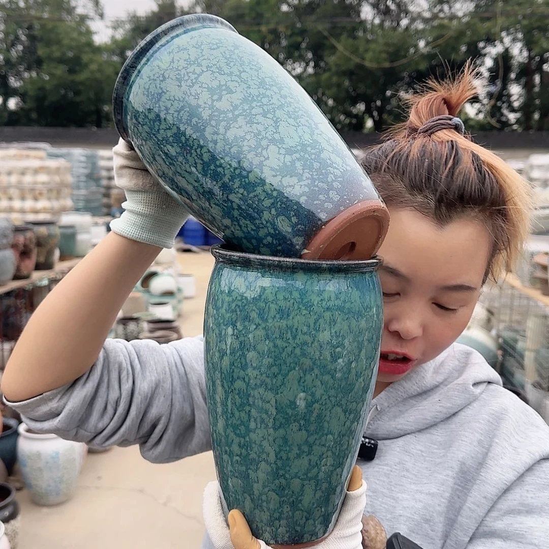 王嫂花盆1104-324高24口14