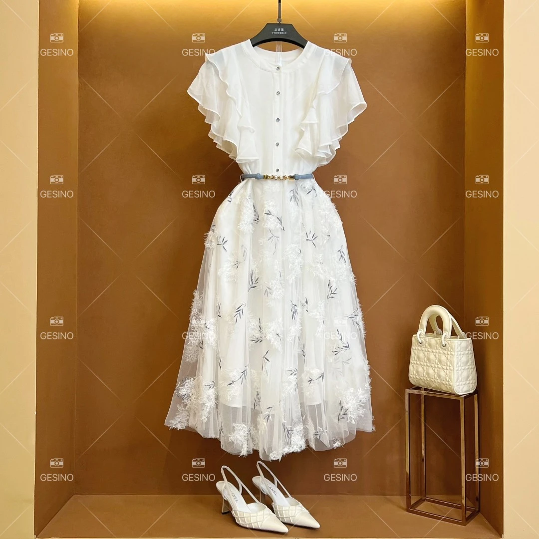 【M】春夏丨设计师款轻奢气质女装连衣裙CX-2024275