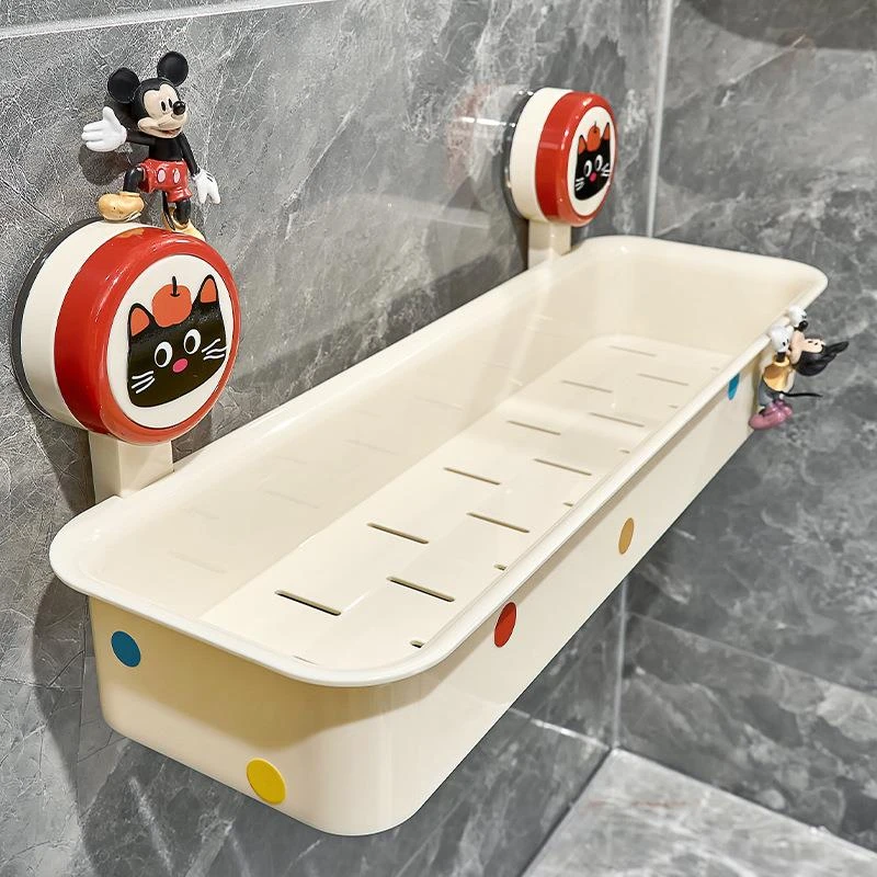 多巴胺吸盘大号卫生间置物架免打孔厕所洗手洗漱台壁挂墙上收纳架