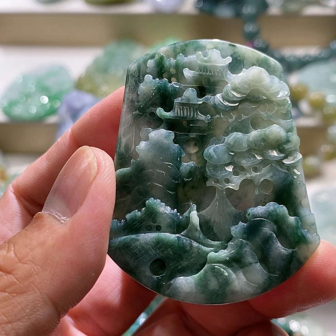 【闪购商品】翡翠颈饰未镶嵌111111111111