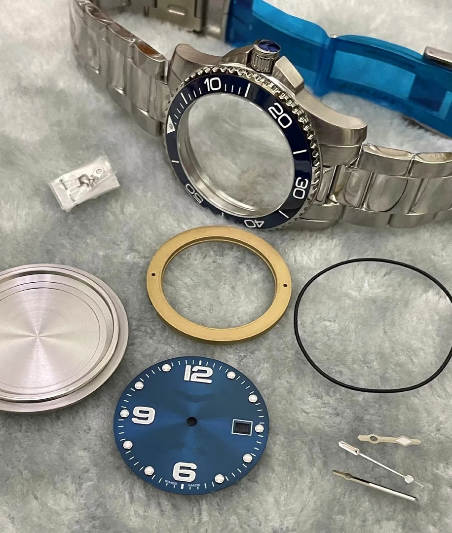 表壳表带石英机芯套装配件，以直播间展示为准