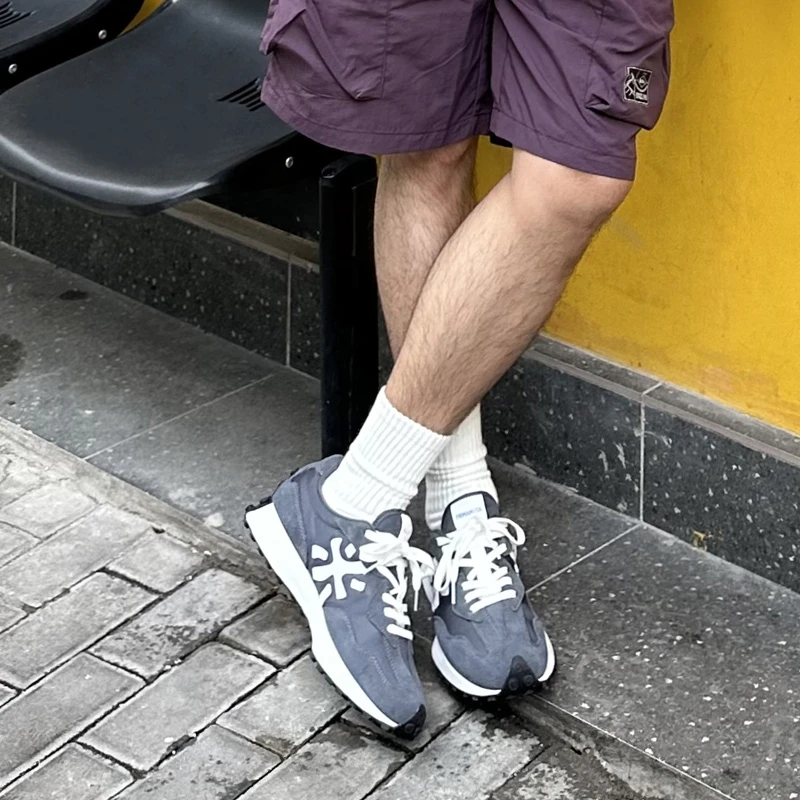 PRMAMITA高端男士鞋子冬季英伦百搭休闲鞋经典男款米字鞋普纳米塔