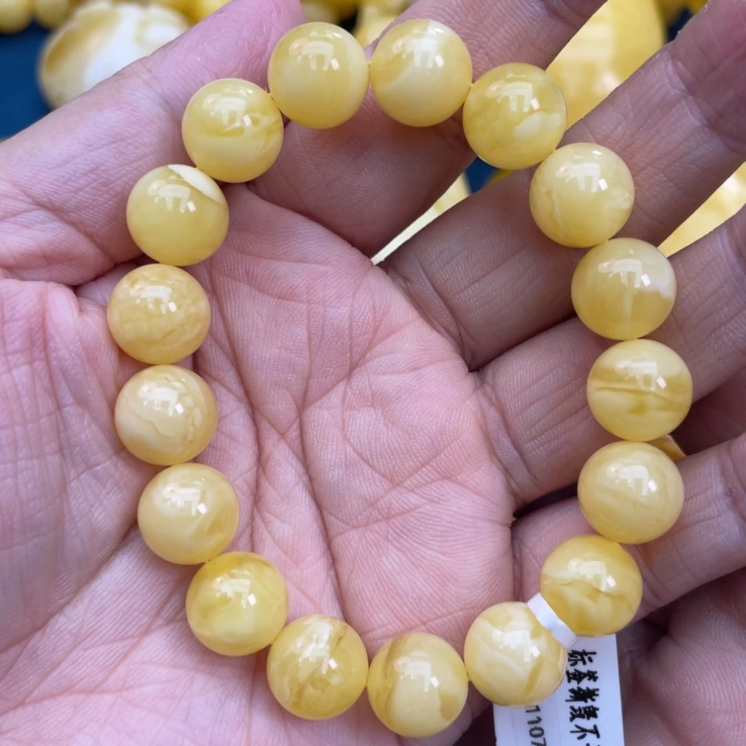 琥珀裸石未镶嵌琥珀蜜蜡11m m