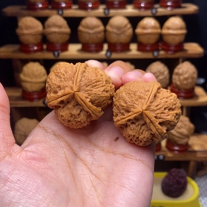 文玩核桃吊坠天狼29