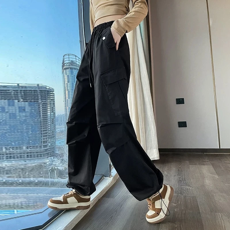 秃秃家遮肚子显瘦休闲工装裤3636