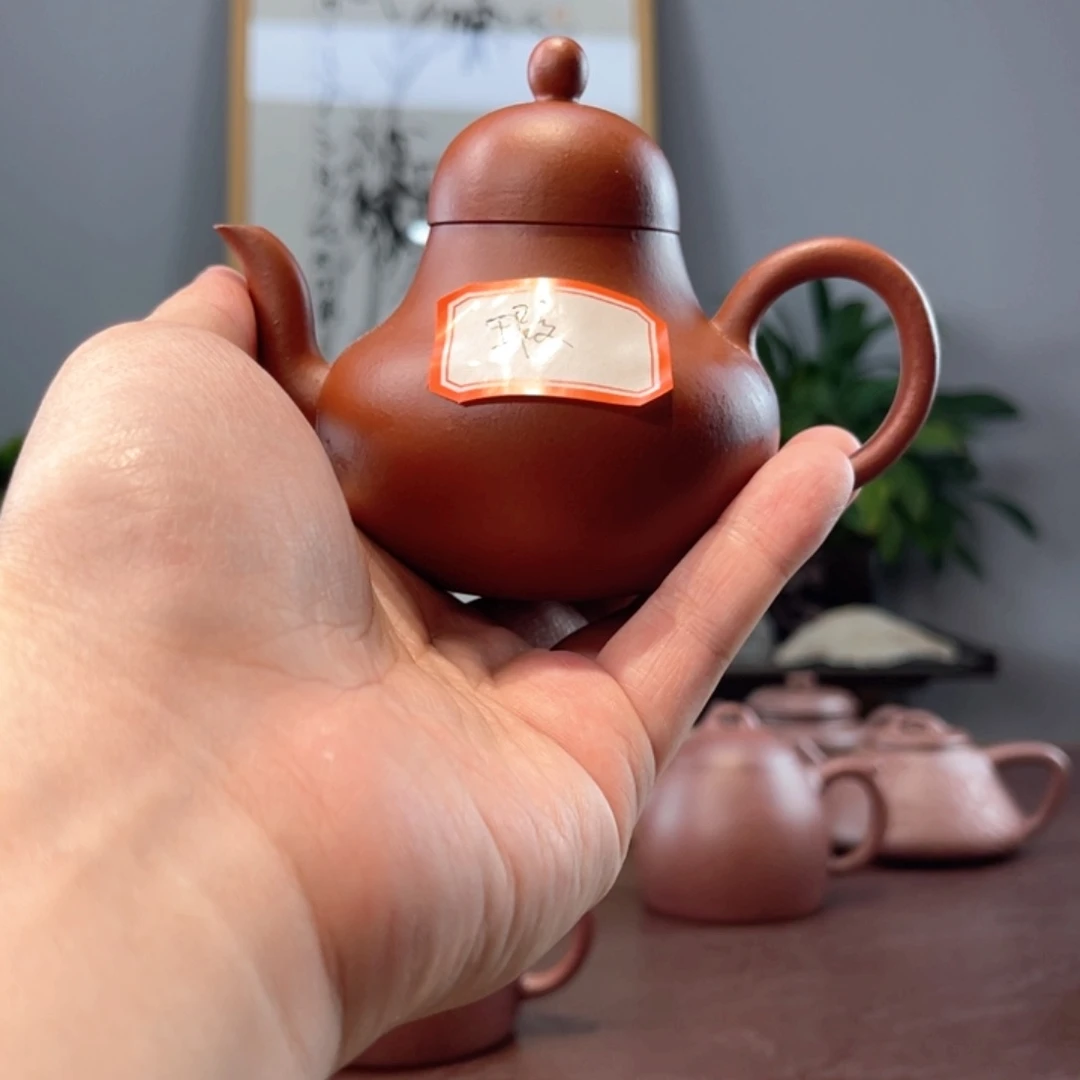 *****茶壶紫砂半手微瑕生砂小煤窑