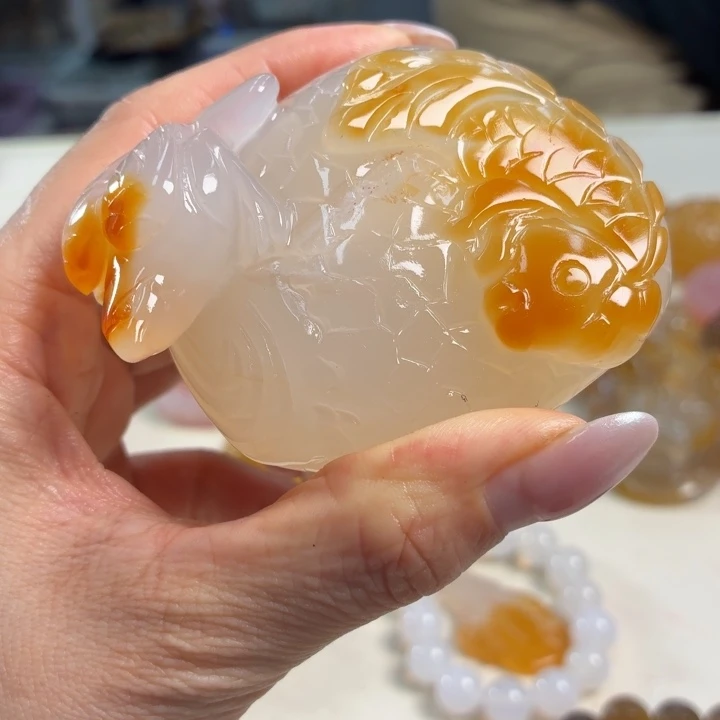 玛瑙/玉髓未镶嵌吊坠(不含链)