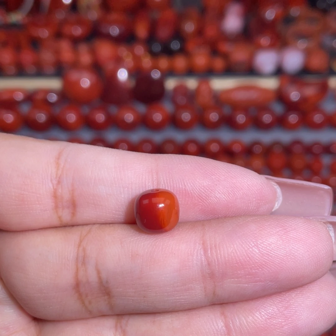 南红玛瑙未镶嵌瓦西老型卡8.5