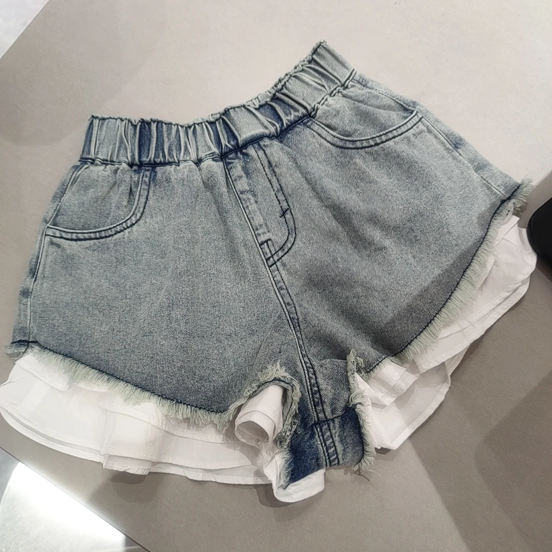 8316儿童夏款拼接短裤