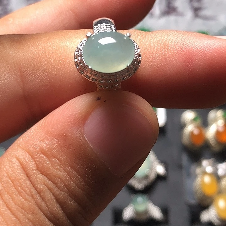 定制翡翠未镶嵌天然翡翠3号