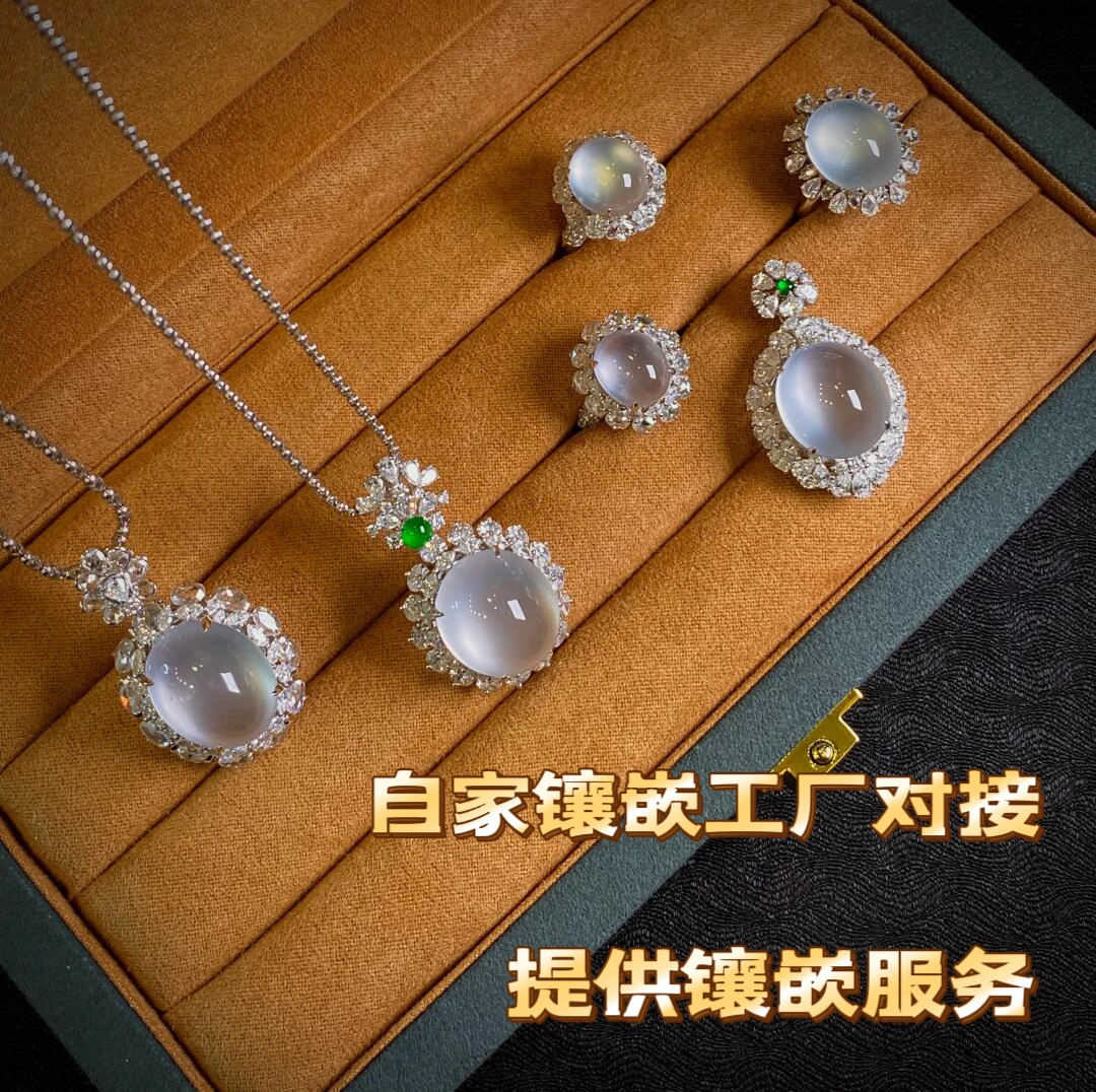 戒指镶嵌选款链接(请看详情页)