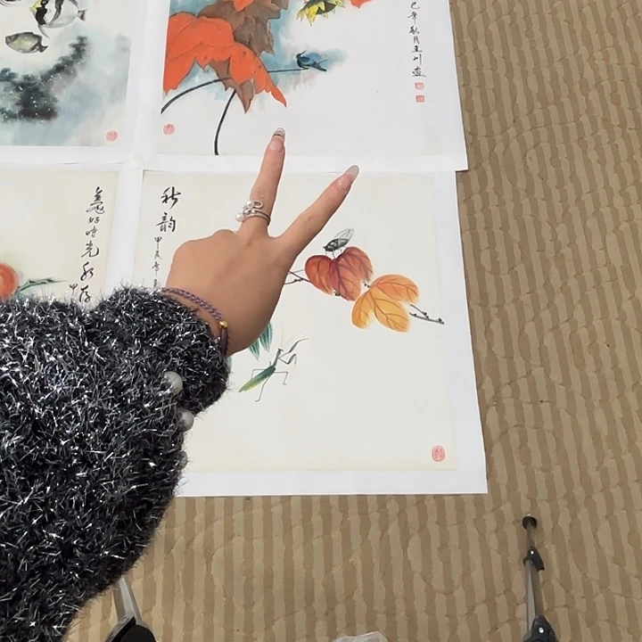 6***7国画花鸟等多种鸟类的
