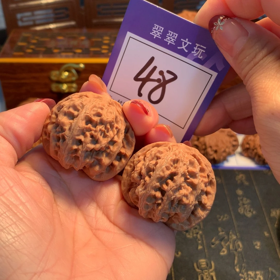 文玩核桃吊坠老*48号全品苹果4.1