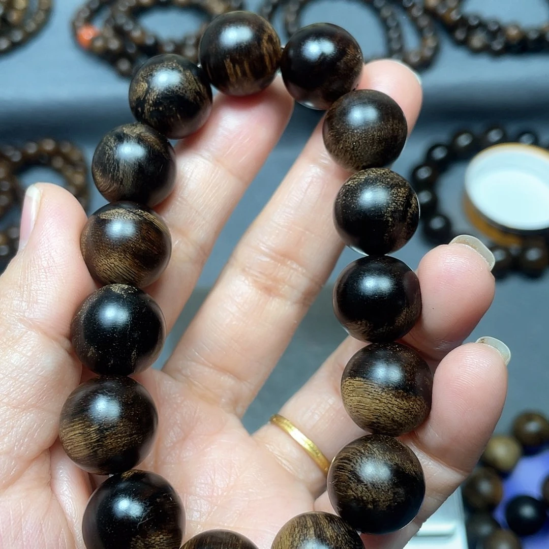 沉香手串用****1白棋瘤疤1.5