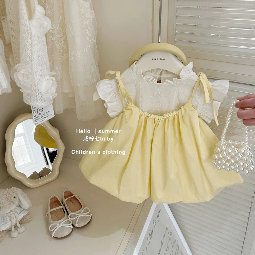 女童夏款套装2025年款儿童服装洋气时髦网红爆款儿童衣服女童夏装
