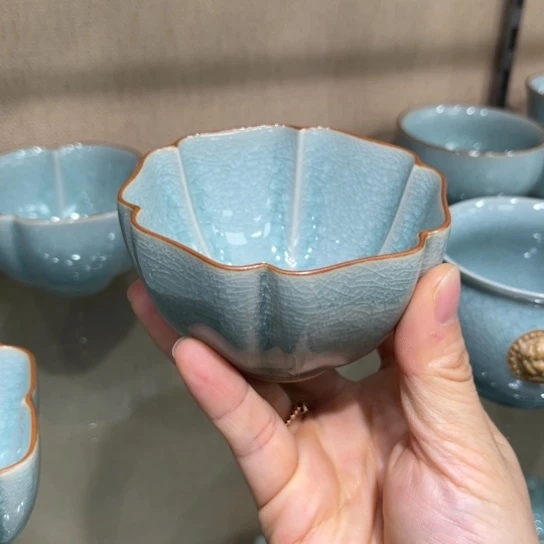 瓷片大宋名窑汝瓷茶具