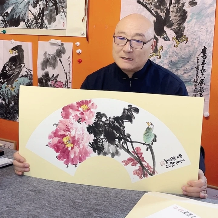 国画张圣敏先生纯手绘作品