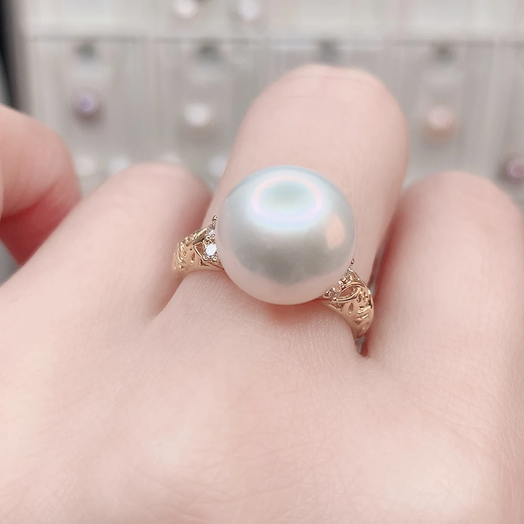 淡水珍珠吊坠(赠链)合金