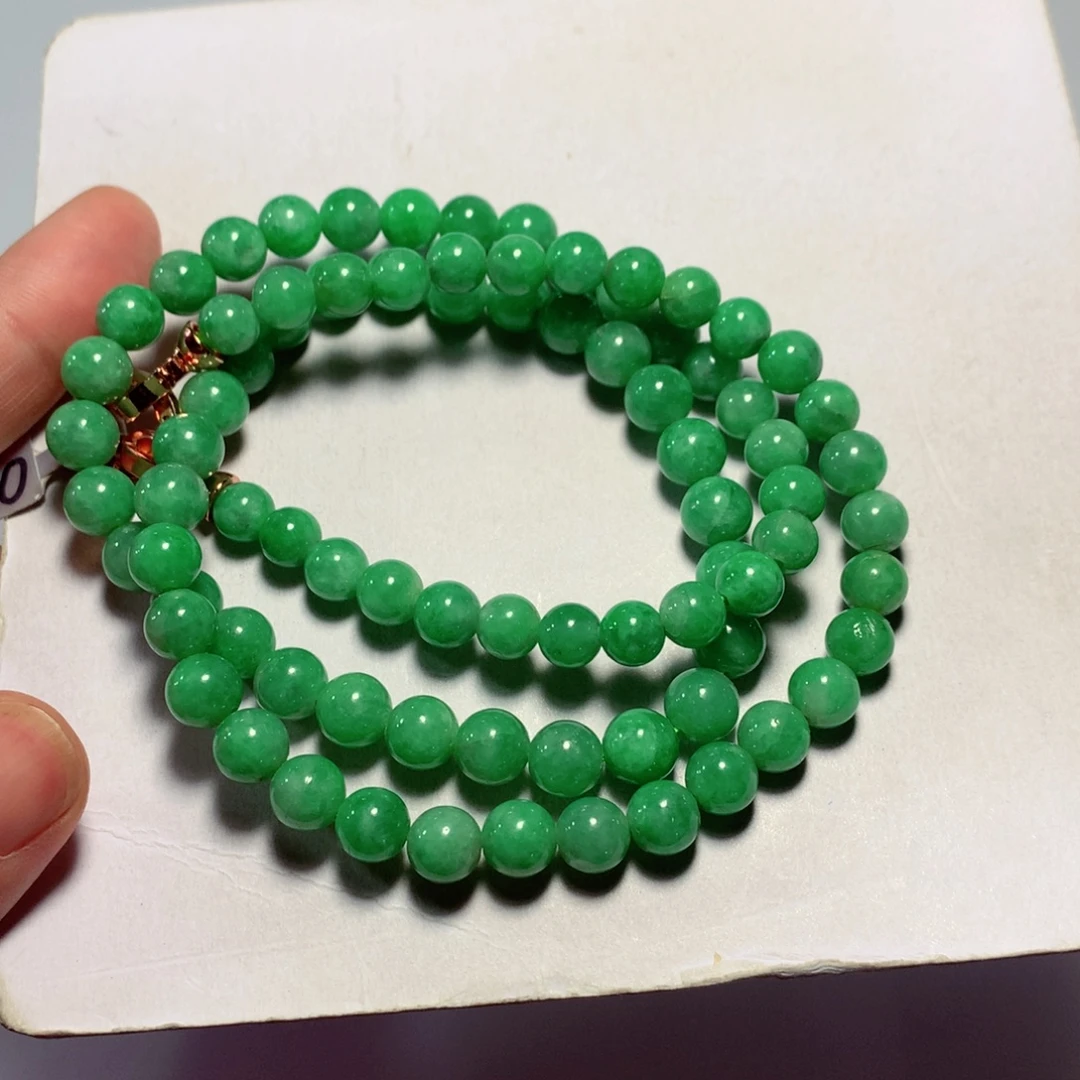 翡翠未镶嵌颈饰缅甸翡翠