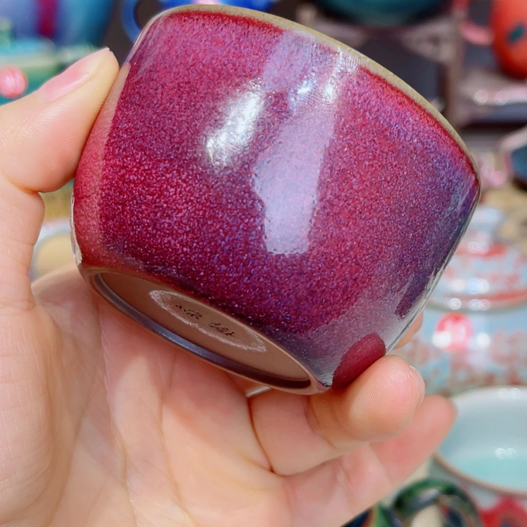 E***i瓷片禹州钧瓷艺术作品