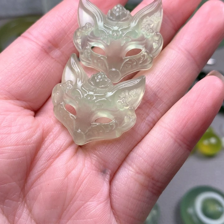 蛇纹石玉未镶嵌颈饰岫玉