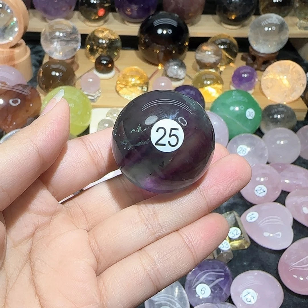 水晶未镶嵌珠宝半成品25