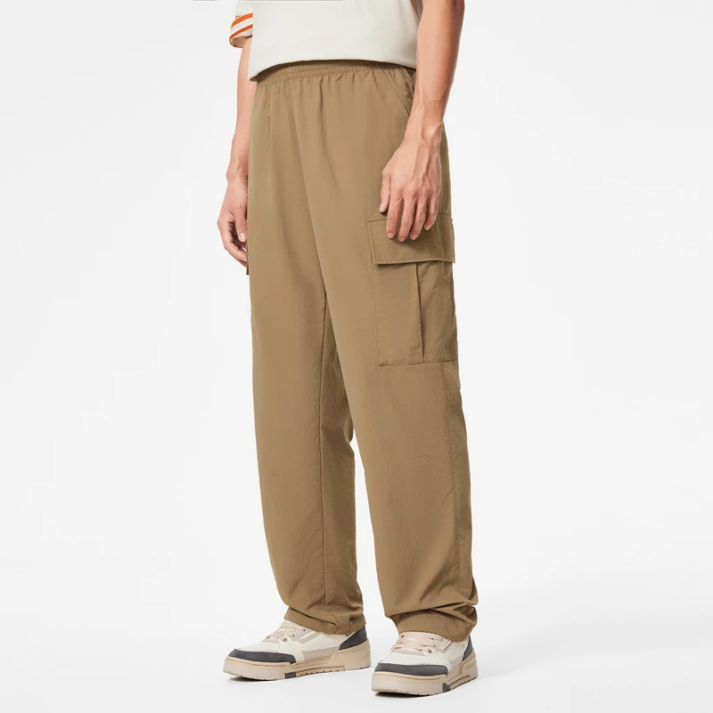 李宁运动裤男款秋运动潮流系列时尚透气常规运动长裤AYKU531-B品