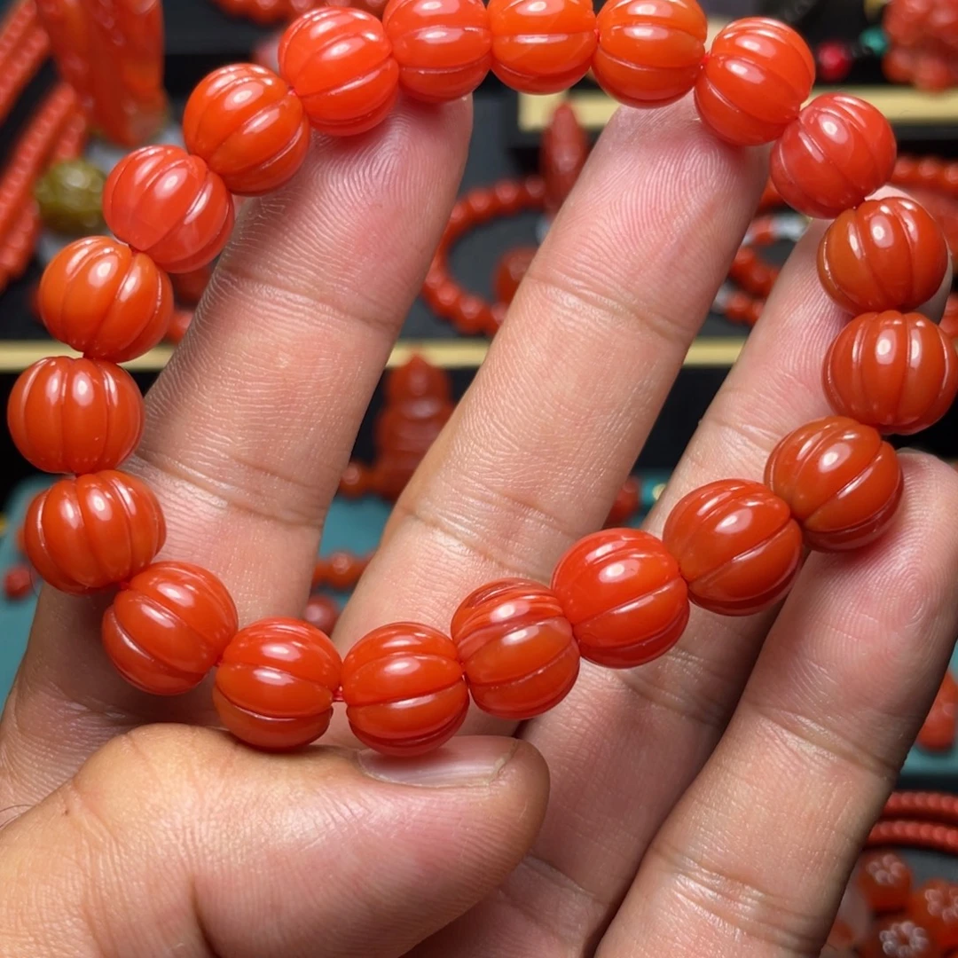 善***遇南红玛瑙未镶嵌配饰