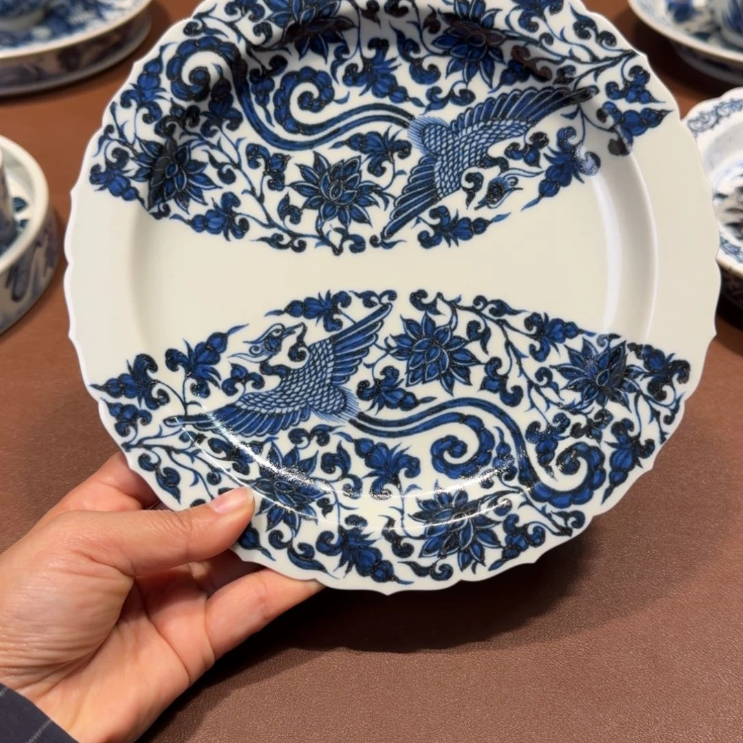 手工手绘茶具壶承