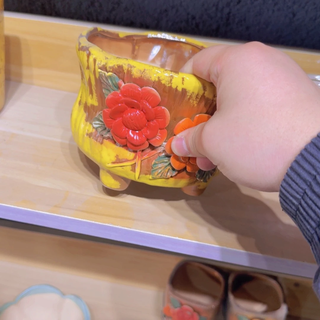 紫砂花盆粗陶怕粗陶盆