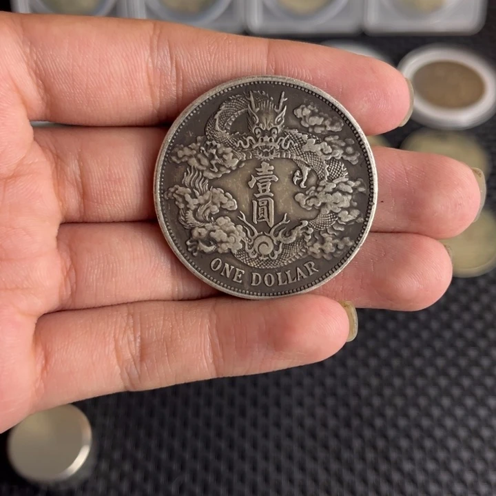 金属大头龙洋船洋工艺品